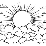 coloriage Soleil gratuit en ligne