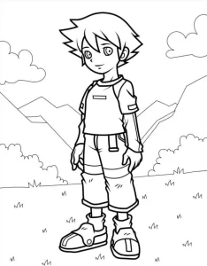 coloriage Sonic pour enfant de 10 ans