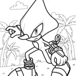 coloriage Sonic a dessiner en ligne
