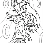 coloriage Sonic pour enfant gratuit