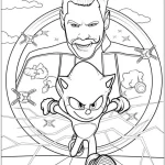 coloriage Sonic à imprimer pdf gratuit