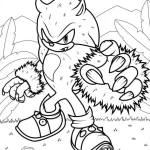 coloriage Sonic gratuit en ligne