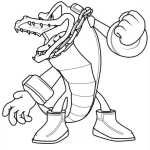 coloriage Sonic pour enfant de 10 ans