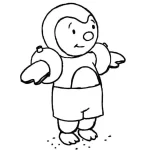 imprimer coloriage T’choupi gratuit