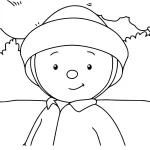 coloriage T’choupi à imprimer gratuit