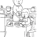 coloriage T’choupi et decoupage a imprimer gratuit
