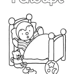 coloriage T’choupi pour primaire