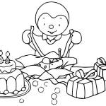 a imprimer coloriage T’choupi gratuit