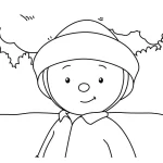 coloriage T’choupi a imprimer