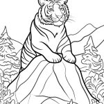 coloriage Tigre gratuit