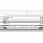 coloriage Train pour enfant à imprimer