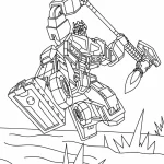 coloriage Transformers One de pour enfants