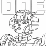 coloriage Transformers One à imprimer gratuitement pdf
