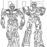 coloriage Transformers One gratuit pour enfants