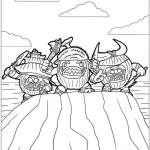 coloriage Vaiana pour enfant de 2 ans