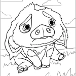 coloriage Vaiana gratuit en ligne
