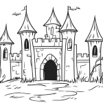 coloriage Vampire Halloween pour enfants a imprimer