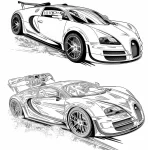 coloriage Voiture à imprimer pour enfants
