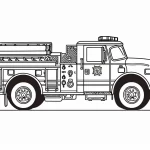coloriage Voiture pour enfant de 6 ans
