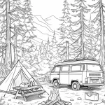 coloriage Voiture pour enfant de 8 ans