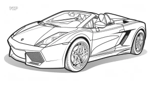 coloriage Voiture a dessiner en ligne