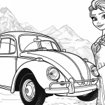 télécharger coloriage Voiture gratuit