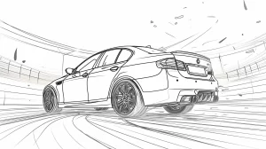 coloriage Voiture à imprimer pour enfants