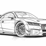 coloriage Voiture pour enfant