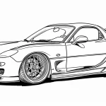 coloriage Voiture a imprimer gratuit