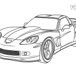 coloriage Voiture pour enfant à imprimer