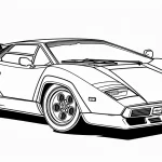 coloriage Voiture a dessiner et imprimer