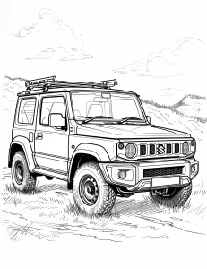 coloriage Voiture d