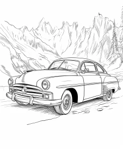 imprimer coloriage Voiture