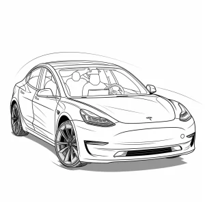 coloriage Voiture à imprimer pdf gratuit