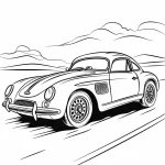 coloriage Voiture pour enfant de 10 ans