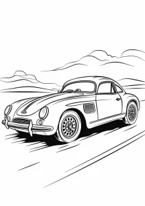 coloriage Voiture pour enfant de 10 ans
