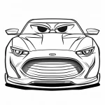 coloriage Voiture a imprimer gratuit