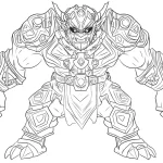 coloriage Zelda pour enfant de 10 ans