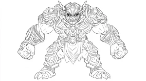 coloriage Zelda pour enfant de 10 ans
