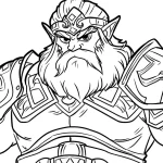 coloriage Zelda pour enfants a imprimer gratuit