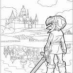 télécharger coloriage Zelda gratuit