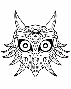 coloriage Zelda a colorier en ligne