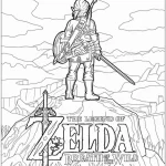 coloriage Zelda à imprimer gratuitement pdf