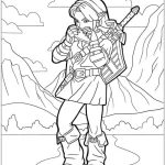 coloriage Zelda a dessiner en ligne