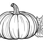 coloriage citrouille a dessiner en ligne