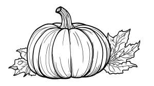 coloriage citrouille a dessiner en ligne