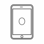 coloriage iPhone et decoupage a imprimer gratuit
