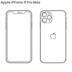 coloriage iPhone à imprimer pour enfant de 12 ans