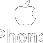 coloriage iPhone à imprimer pour enfants