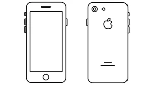 coloriage iPhone pour enfant de à imprimer